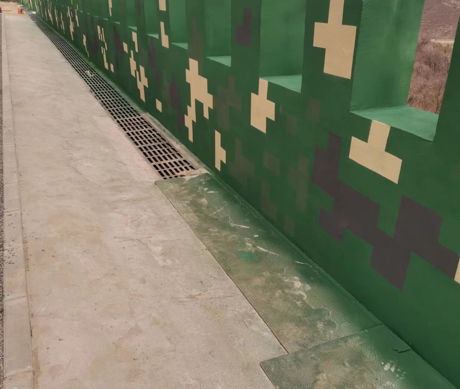 云阳围墙迷彩喷涂,数迷彩漆