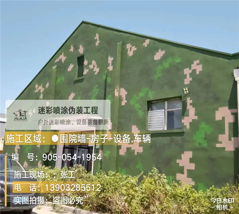 云阳外墙数码迷彩漆施工报价清单（100㎡标准墙面测算）